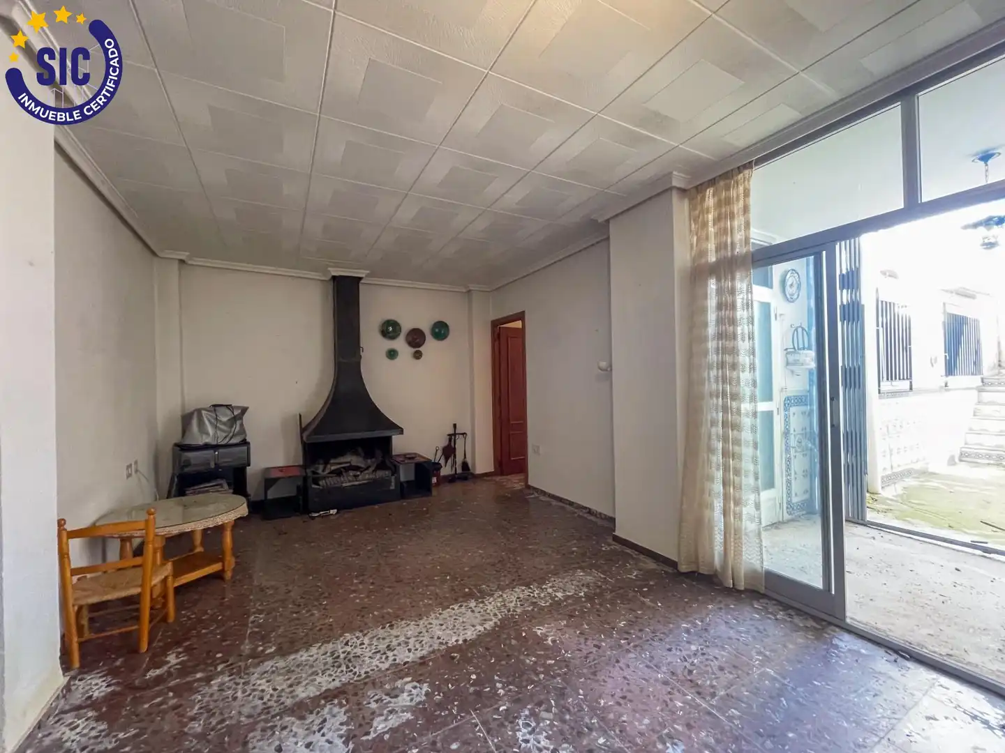 Sala de estar de Dúplex en venta en Chera con Calefacción, Jardín privado y Balcón
