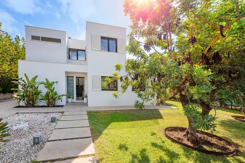 Jardín de Casa o chalet en venta en  Palma de Mallorca con Aire acondicionado, Calefacción y Jardín privado