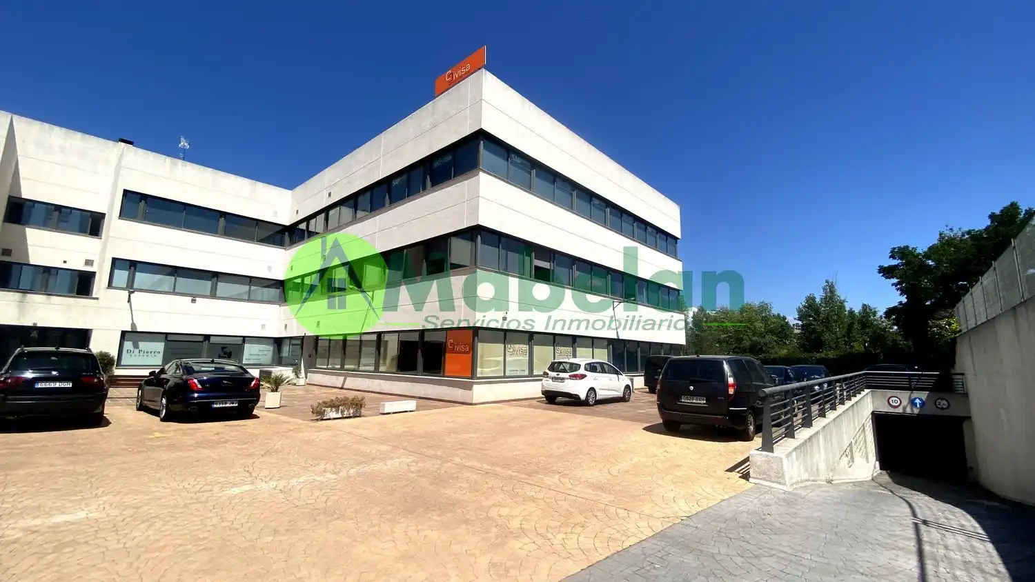 Vista exterior de Oficina de alquiler en Las Rozas de Madrid