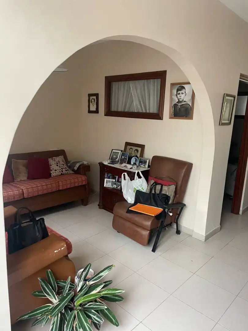 Living room of Detached homes for sale in Cariño  with Private garden, Furnished and Oven