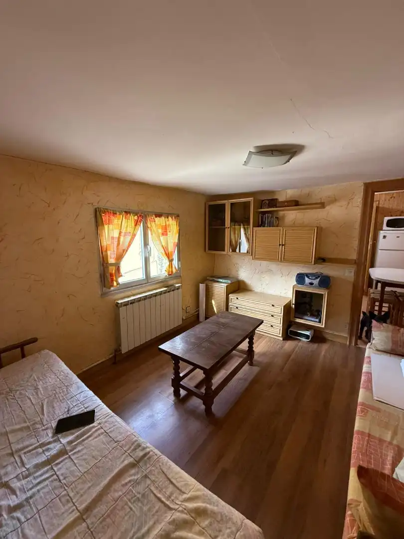 Sala de estar de Apartamento en venta en Viguera con Calefacción, Trastero y Amueblado