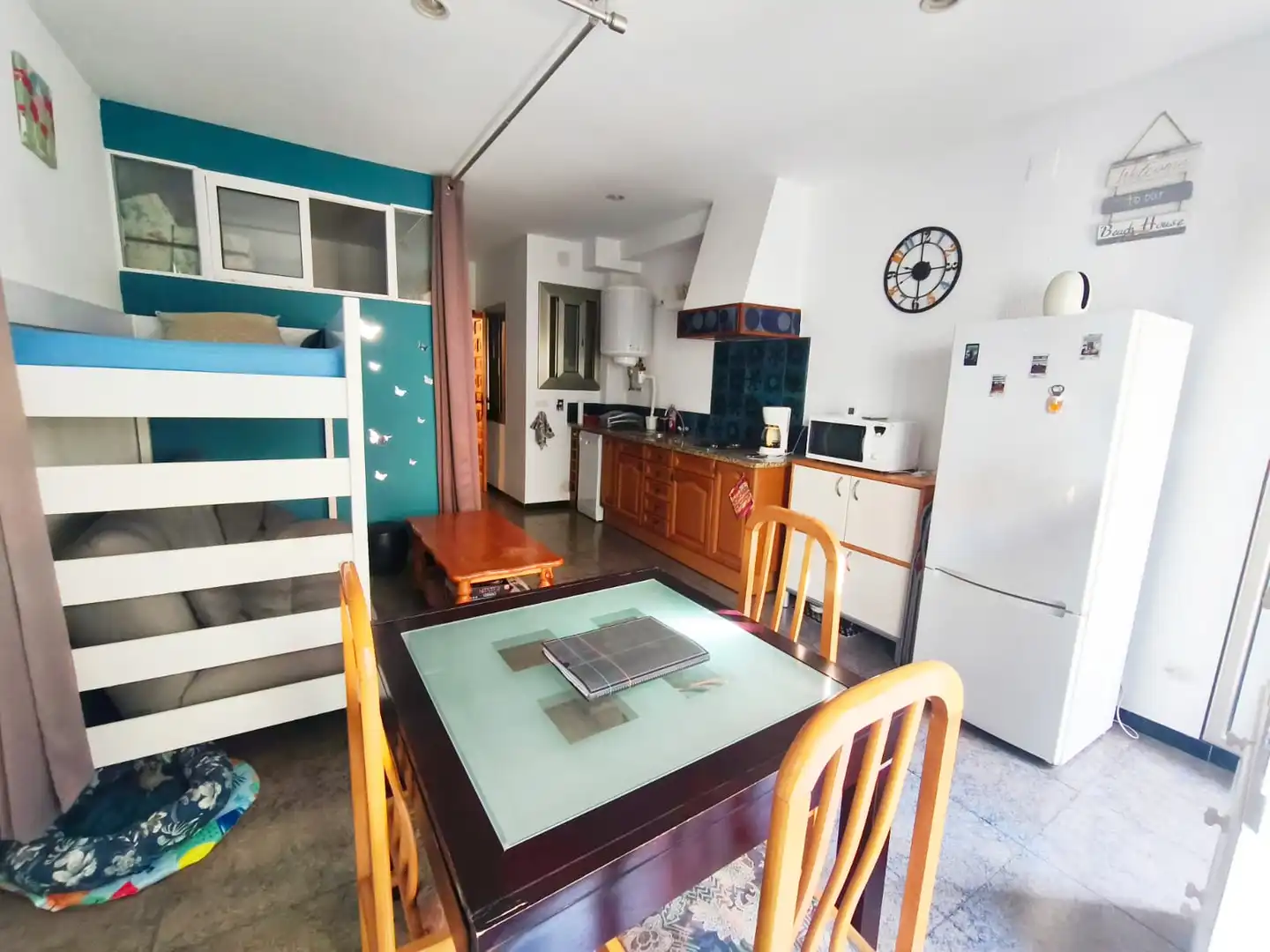 Cocina de Apartamento en venta en Lloret de Mar con Calefacción, Trastero y Balcón