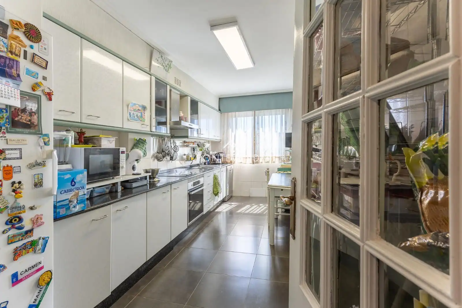 Küche von Wohnung zum Verkauf in Vilagarcía de Arousa mit Heizung