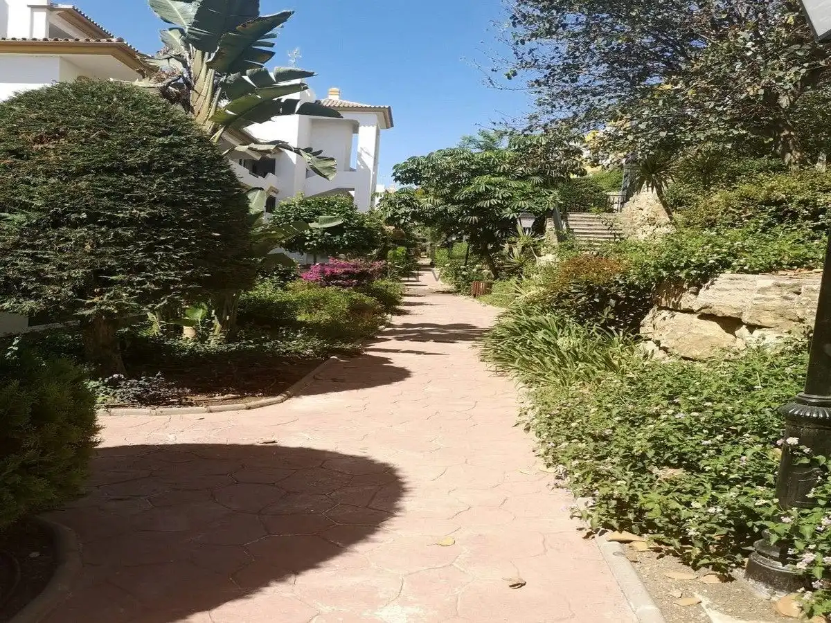 Garten von Dachboden zum Verkauf in Mijas mit Klimaanlage, Terrasse und Abstellraum