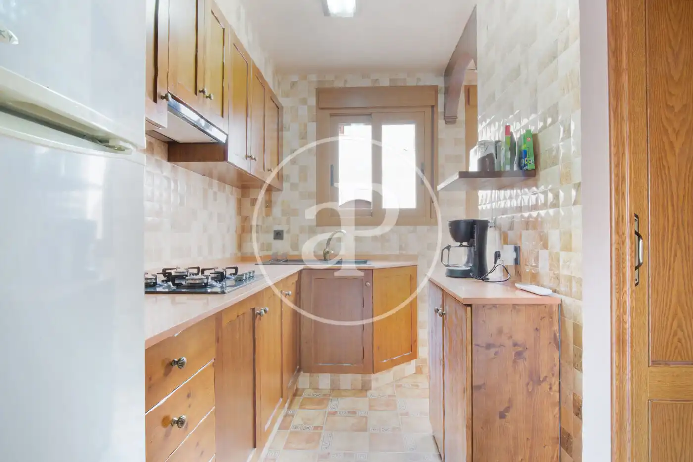Cocina de Casa adosada en venta en Benicasim / Benicàssim con Aire acondicionado, Calefacción y Jardín privado