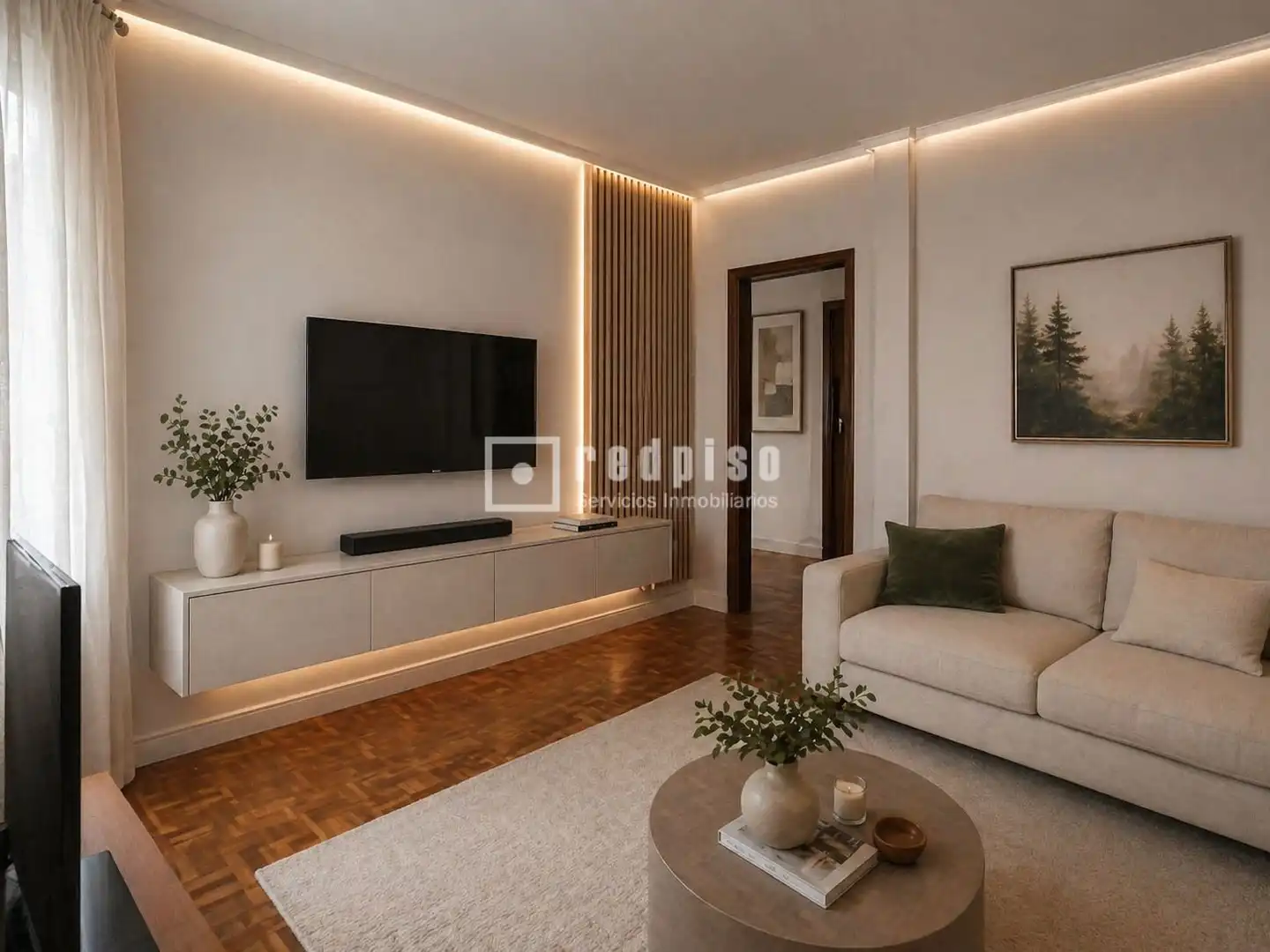 Sala de estar de Piso en venta en Madrid con Aire acondicionado, Calefacción y Terraza