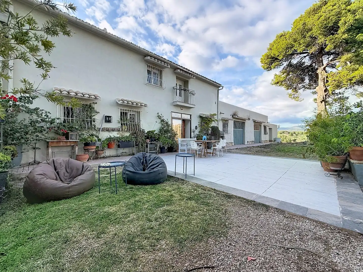 Terraza de Finca rústica en venta en Castalla, Alicante