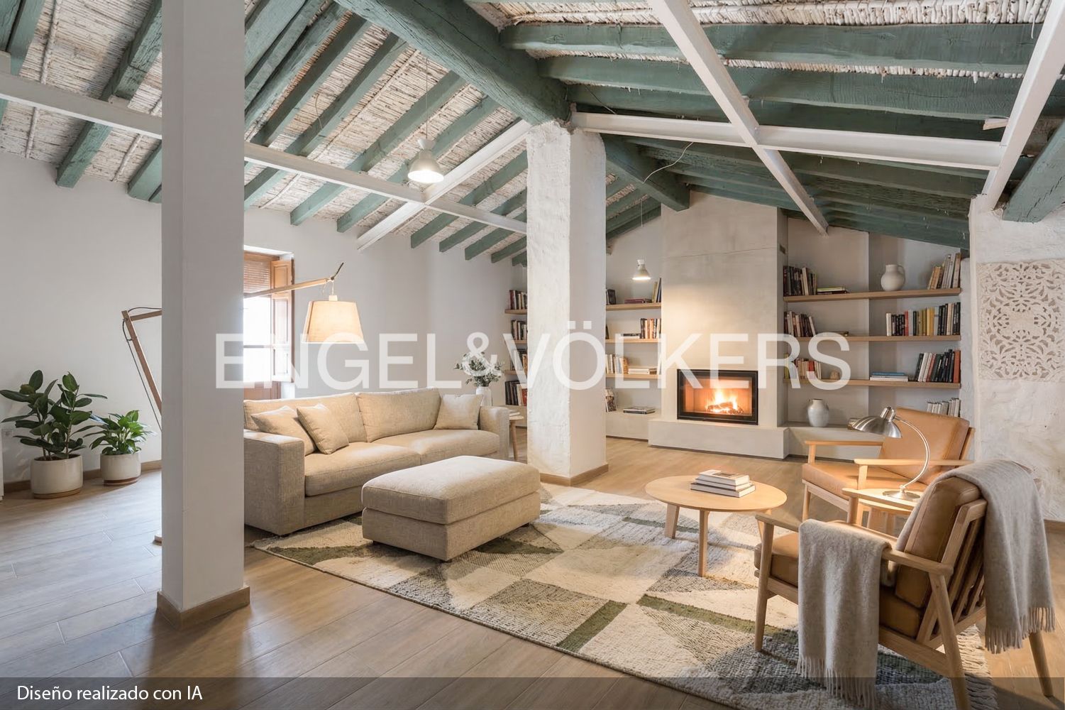 Living room of Houses for sale in La Pobla de Vallbona  with Heating, Terrace and Swimming Pool