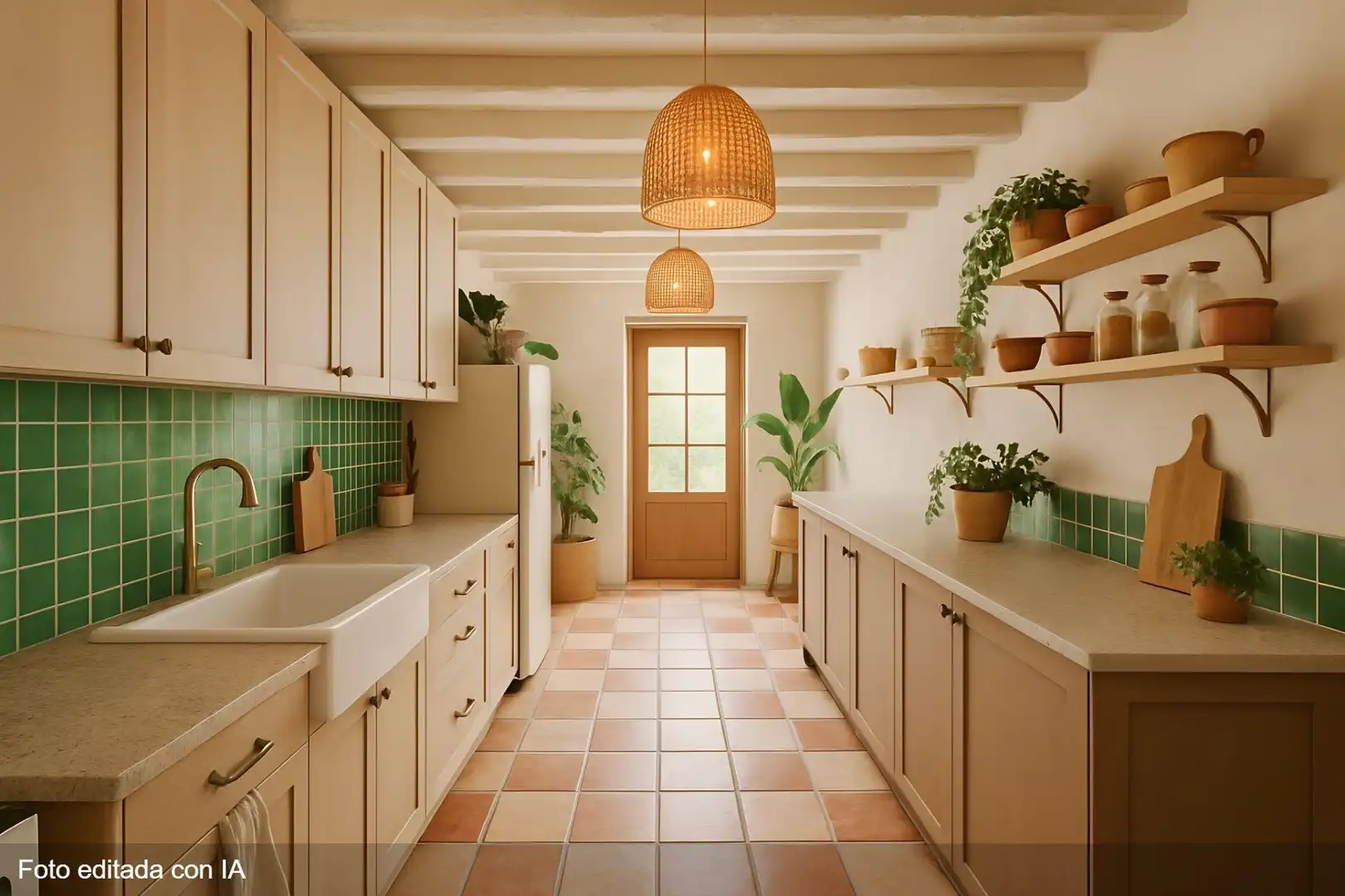 Kitchen of Houses for sale in Nacimiento  with Air Conditioner, Heating and Terrace