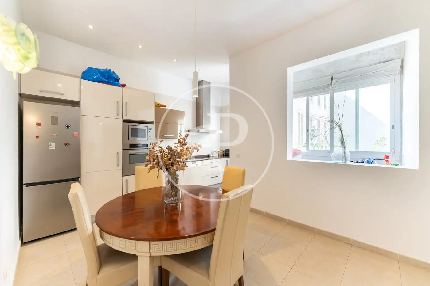 Küche von Wohnung zur Miete in  Palma de Mallorca mit Klimaanlage, Heizung und Möbliert