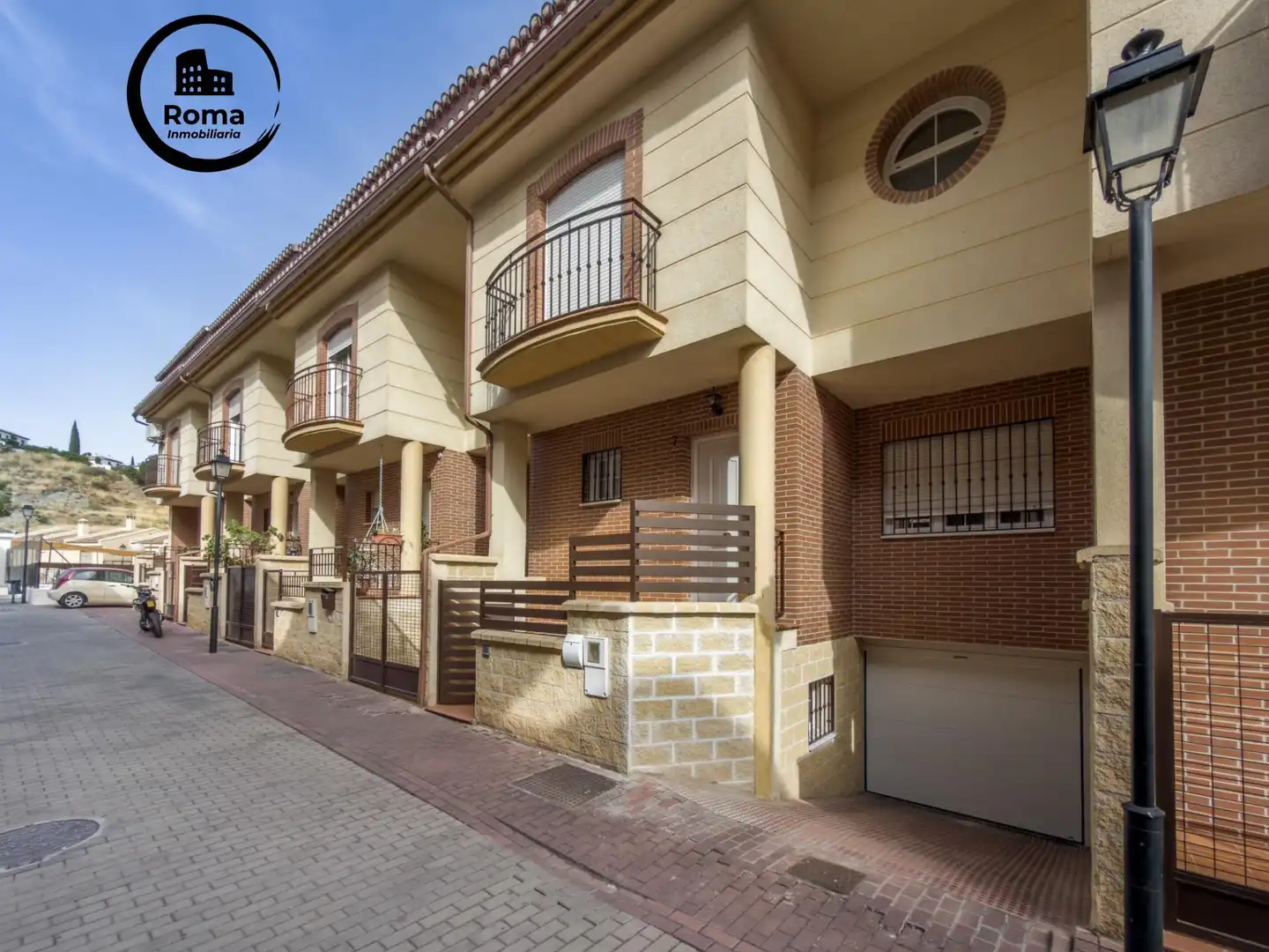 Exterior view of Detached homes for sale in Cenes de la Vega  with Air Conditioner, Heating and Terrace