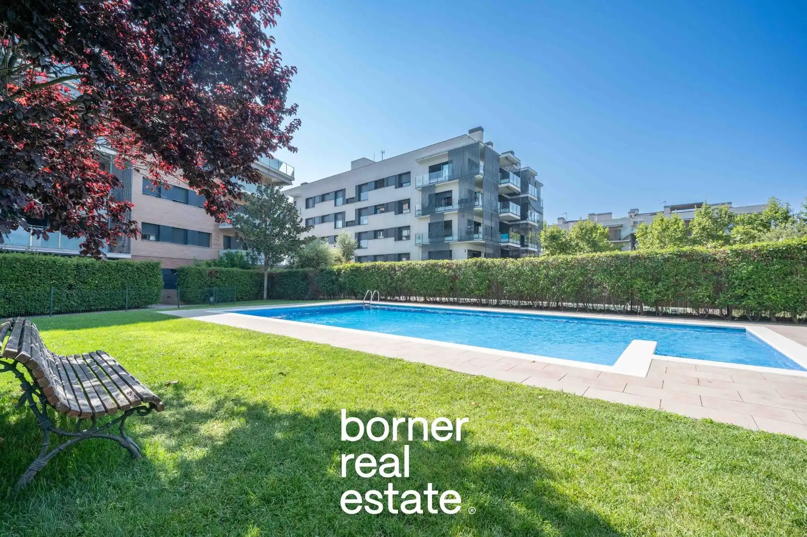 Vista exterior de Pis en venda en Sant Cugat del Vallès amb Aire condicionat, Calefacció i Terrassa