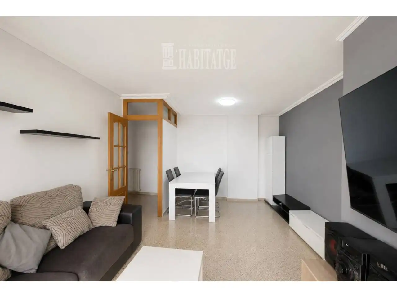 Sala de estar de Piso en venta en Vic con Calefacción y Balcón
