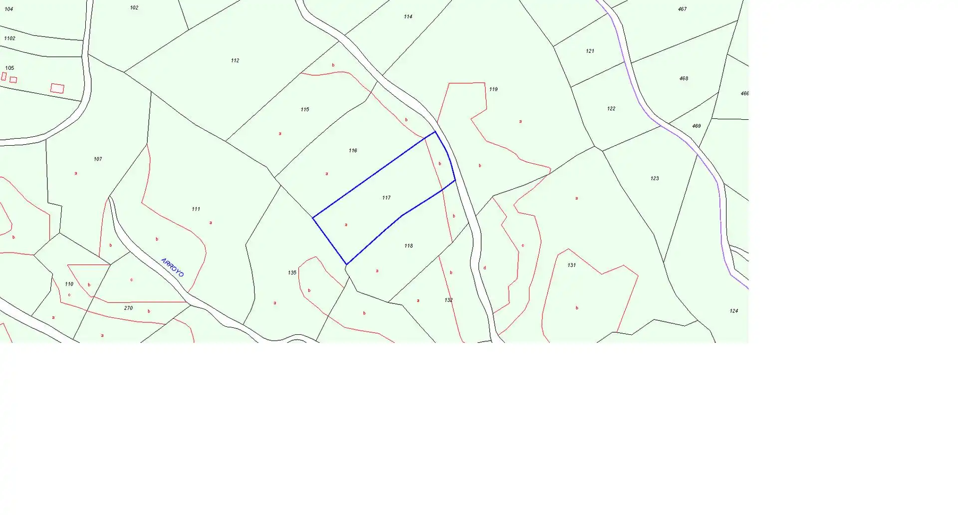 Terreny rústic en venda a Polígono Polígono 8 Parcela 117, imagen 3