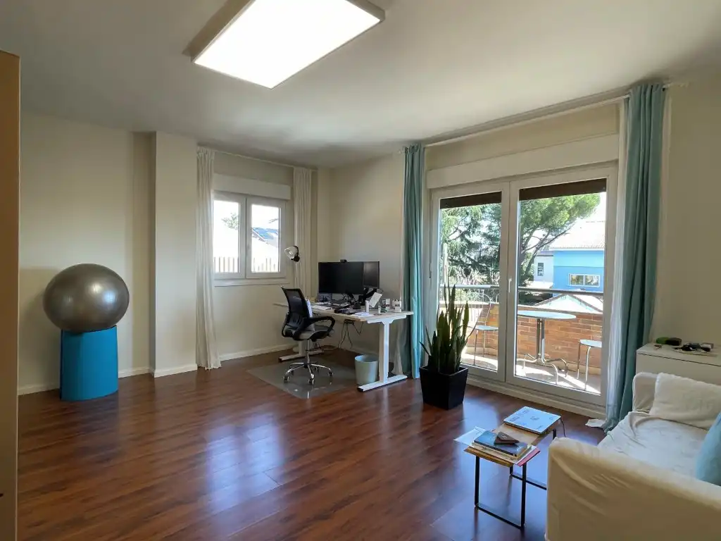 Living room of Detached homes for sale in Las Rozas de Madrid  with Private garden, Terrace and Storage room