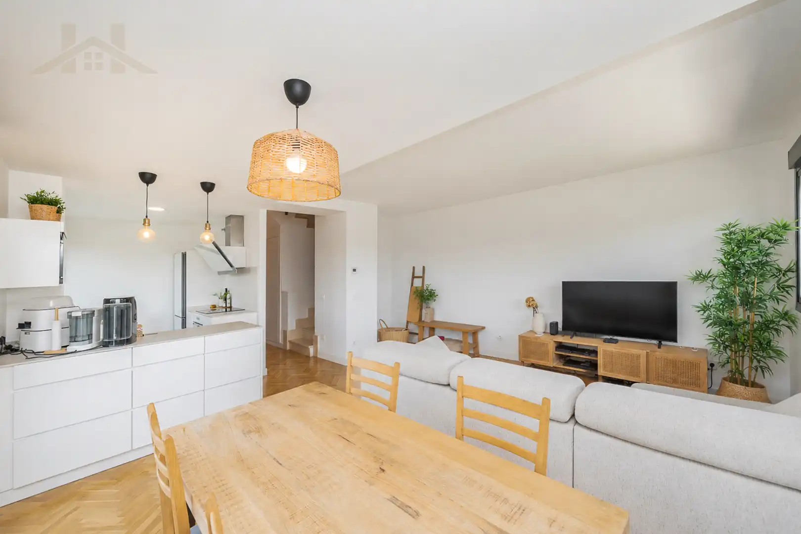 Sala de estar de Ático en venta en Las Rozas de Madrid