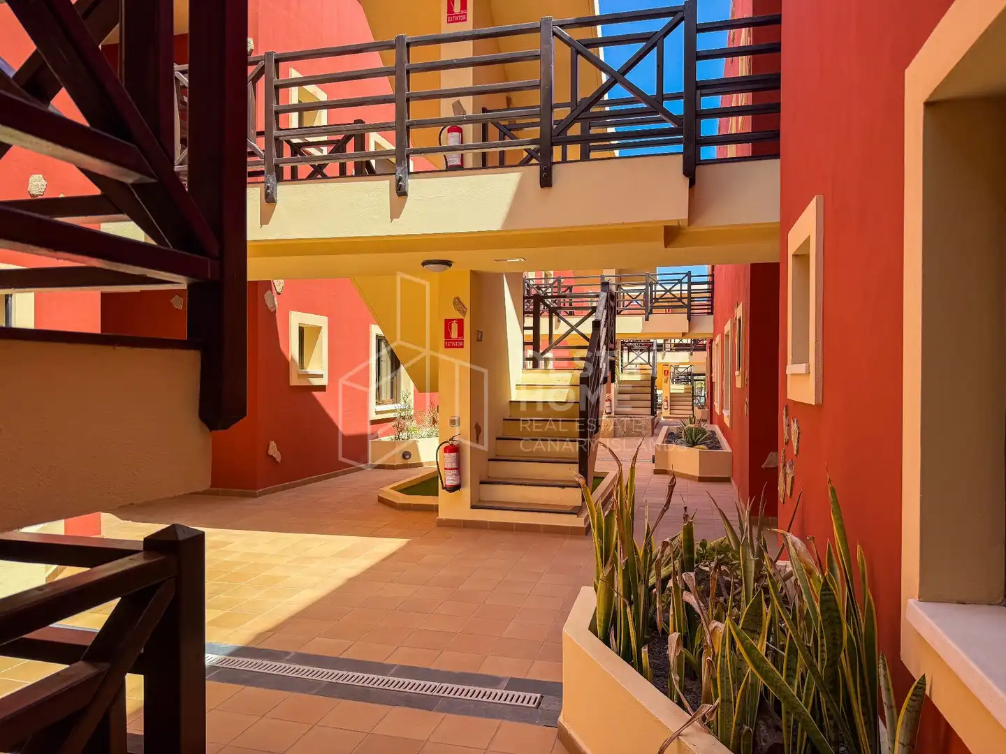 Terrace of Apartments for sale in La Oliva  with Private garden, Terrace and Furnished