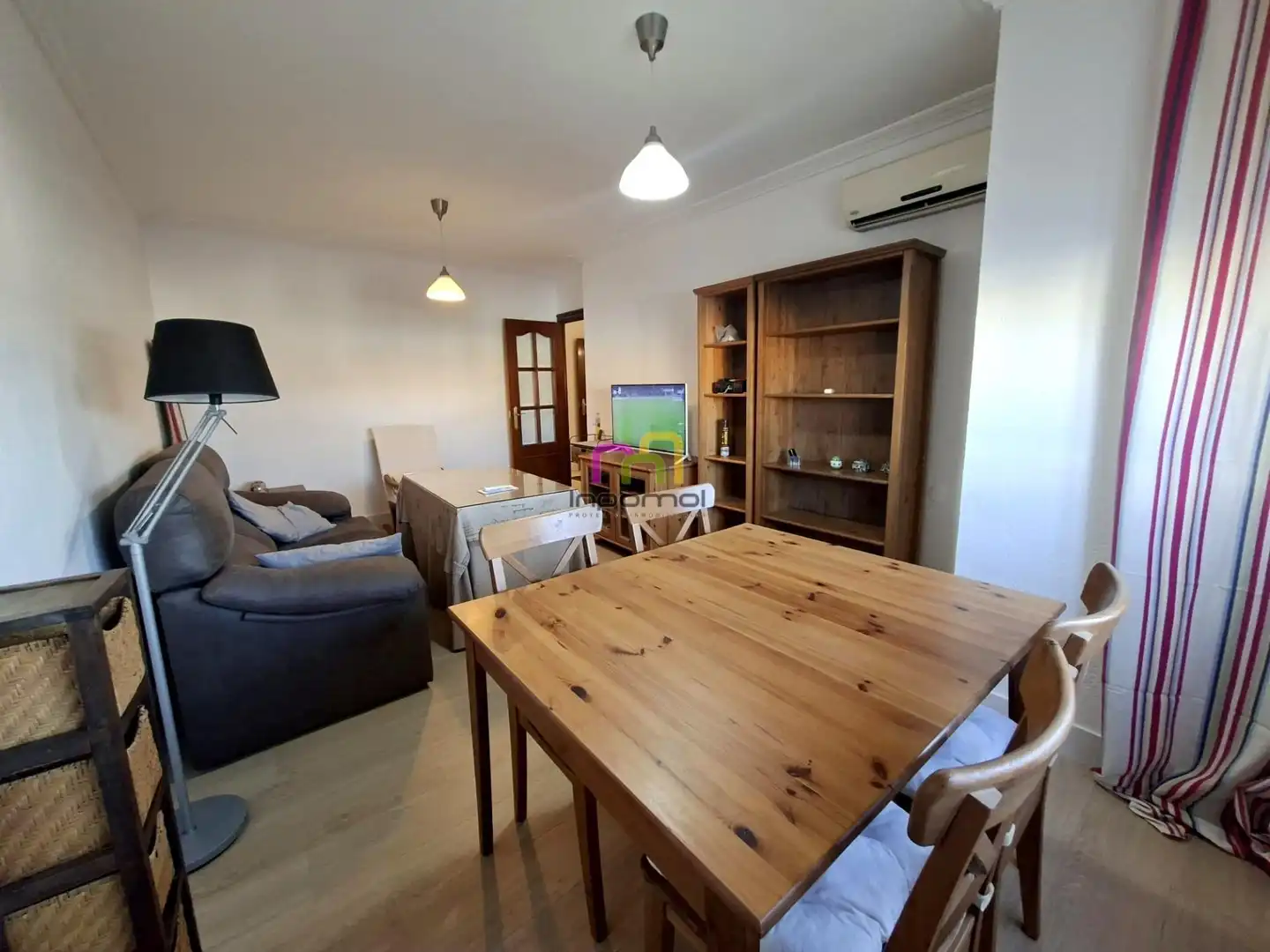 Sala de estar de Piso de alquiler en Badajoz con Aire acondicionado, Calefacción y Amueblado