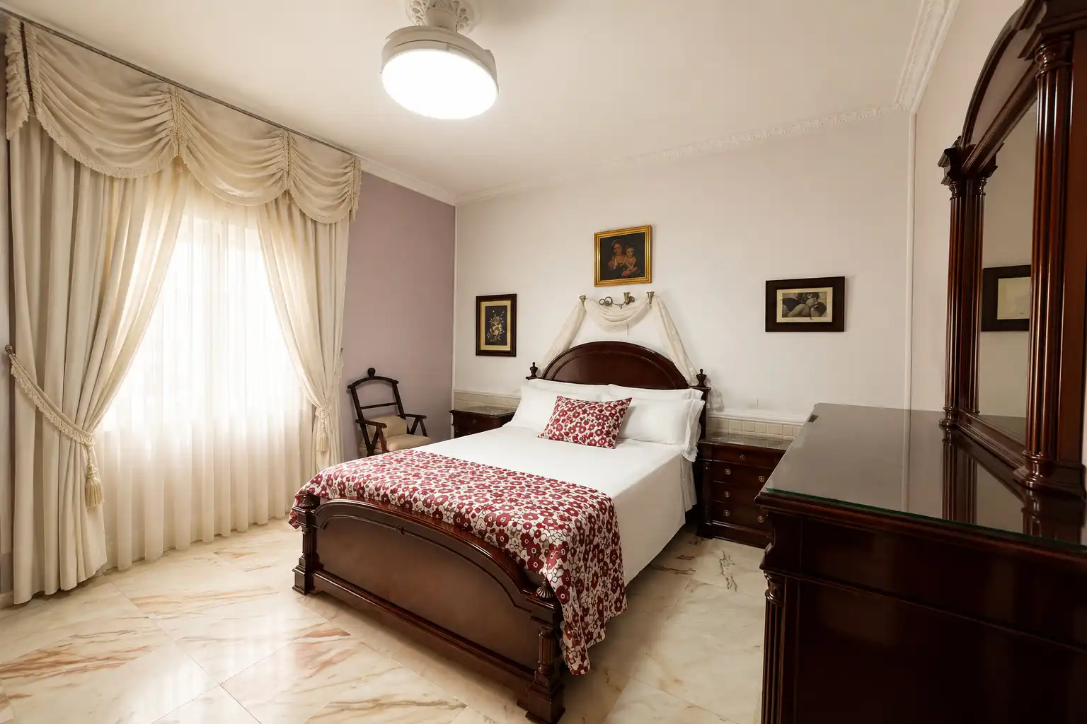 Bedroom of Houses for sale in Alcalá del Río  with Air Conditioner, Private garden and Terrace