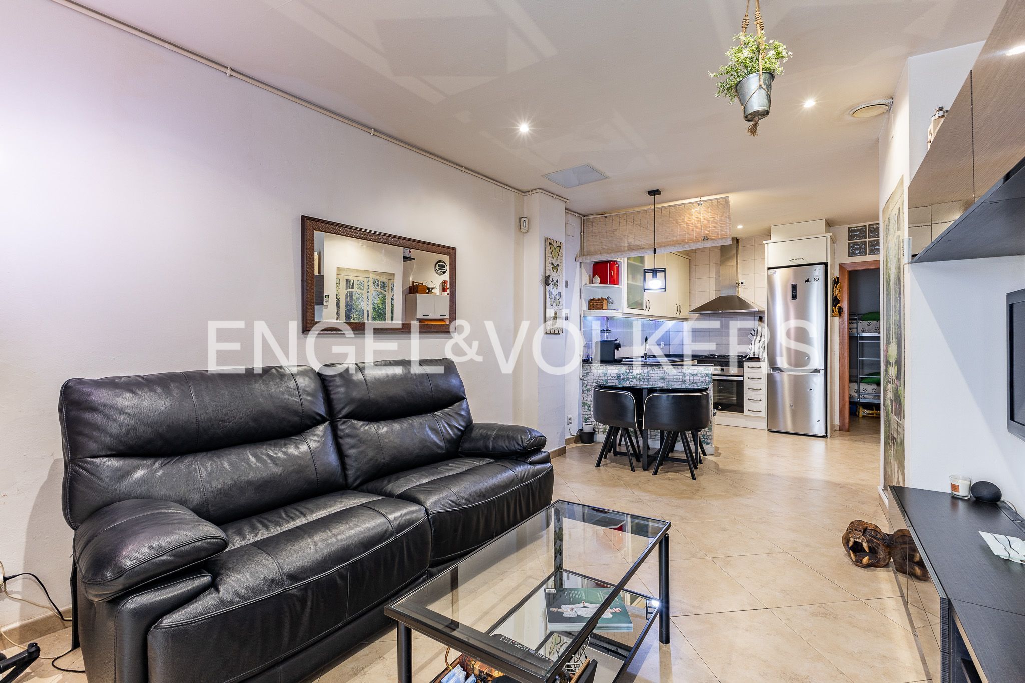 Living room of Apartment for sale in Sabadell  with Air Conditioner, Heating and Parquet flooring