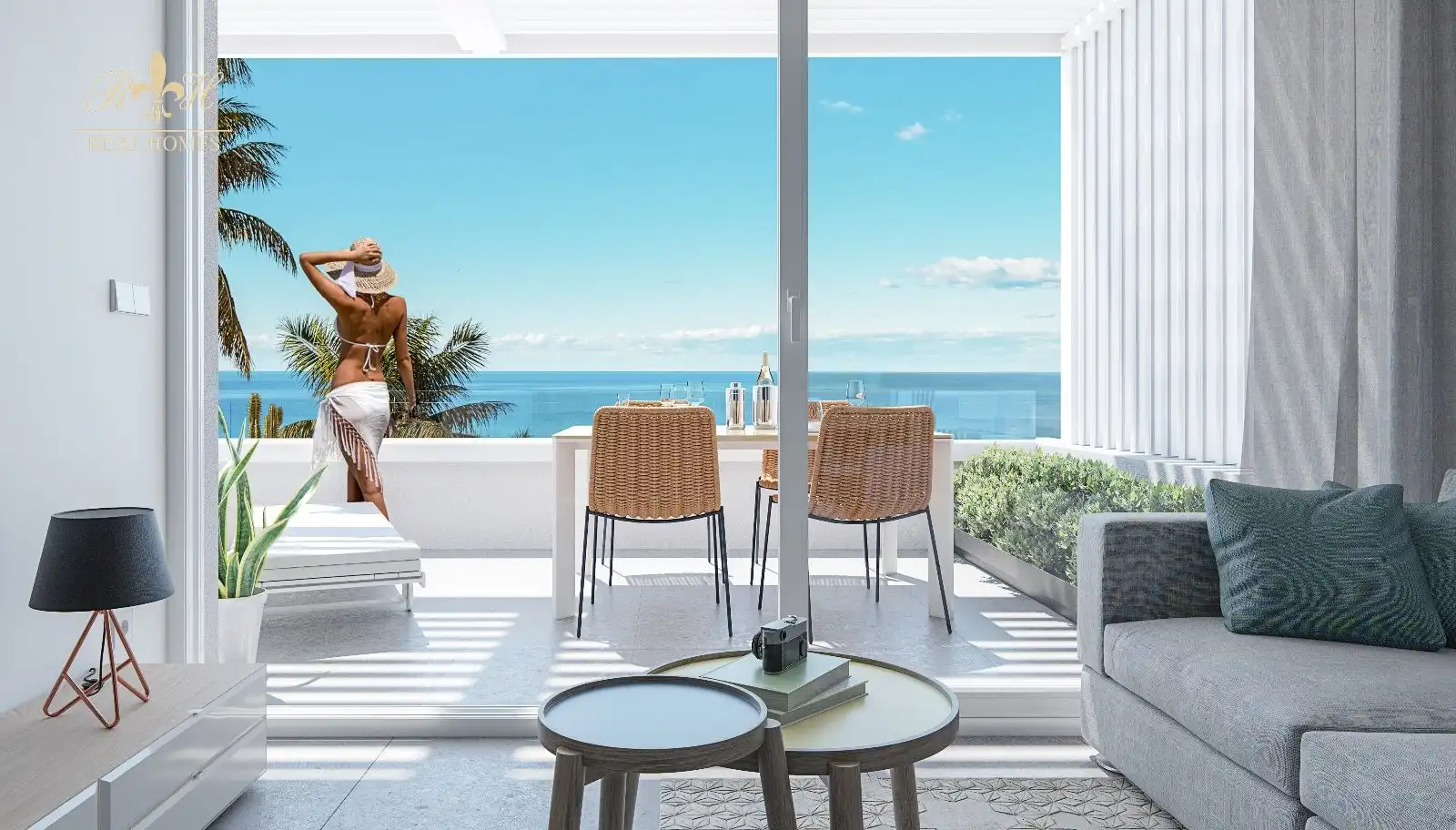 Terraza de Piso en venta en Villajoyosa / La Vila Joiosa con Terraza, Trastero y Piscina