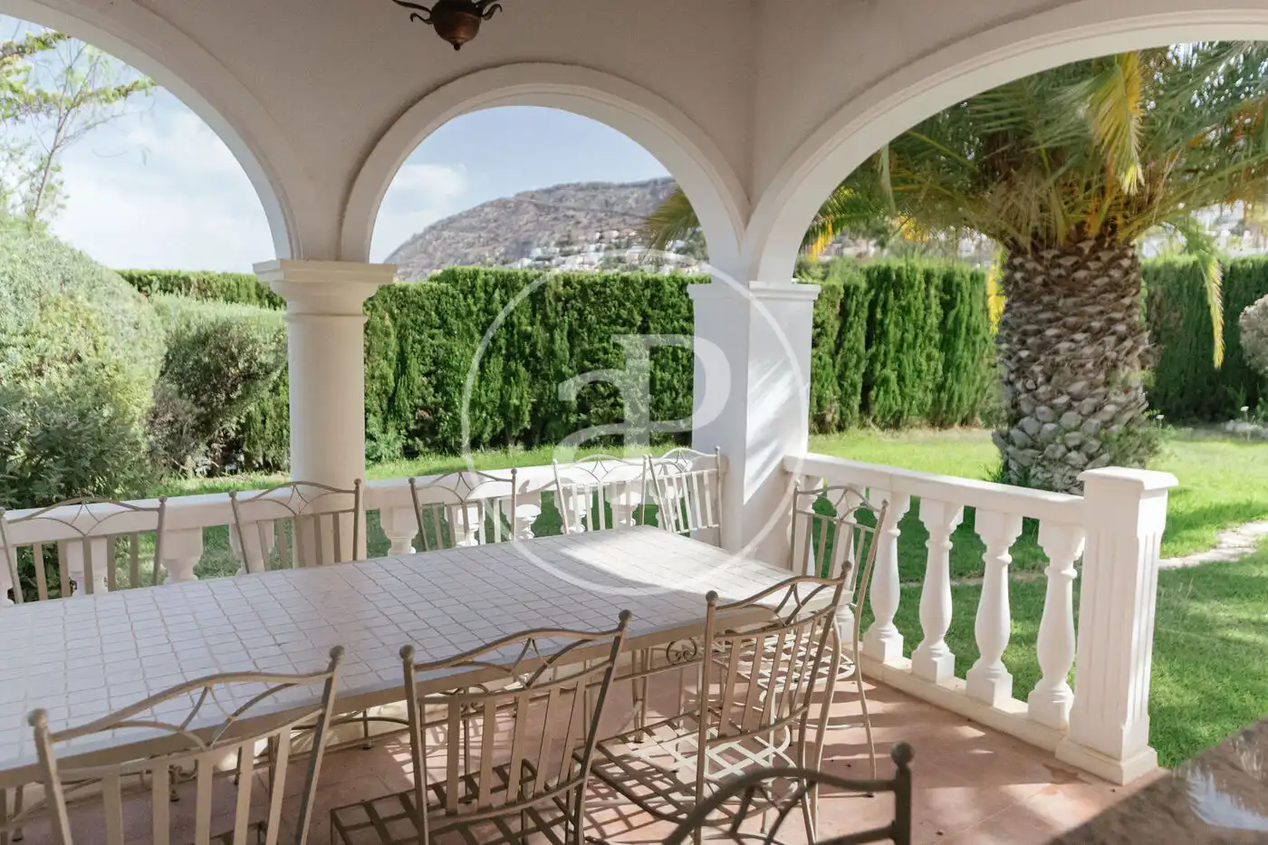 Terraza de Casa o chalet en venta en Calpe / Calp con Aire acondicionado, Calefacción y Jardín privado