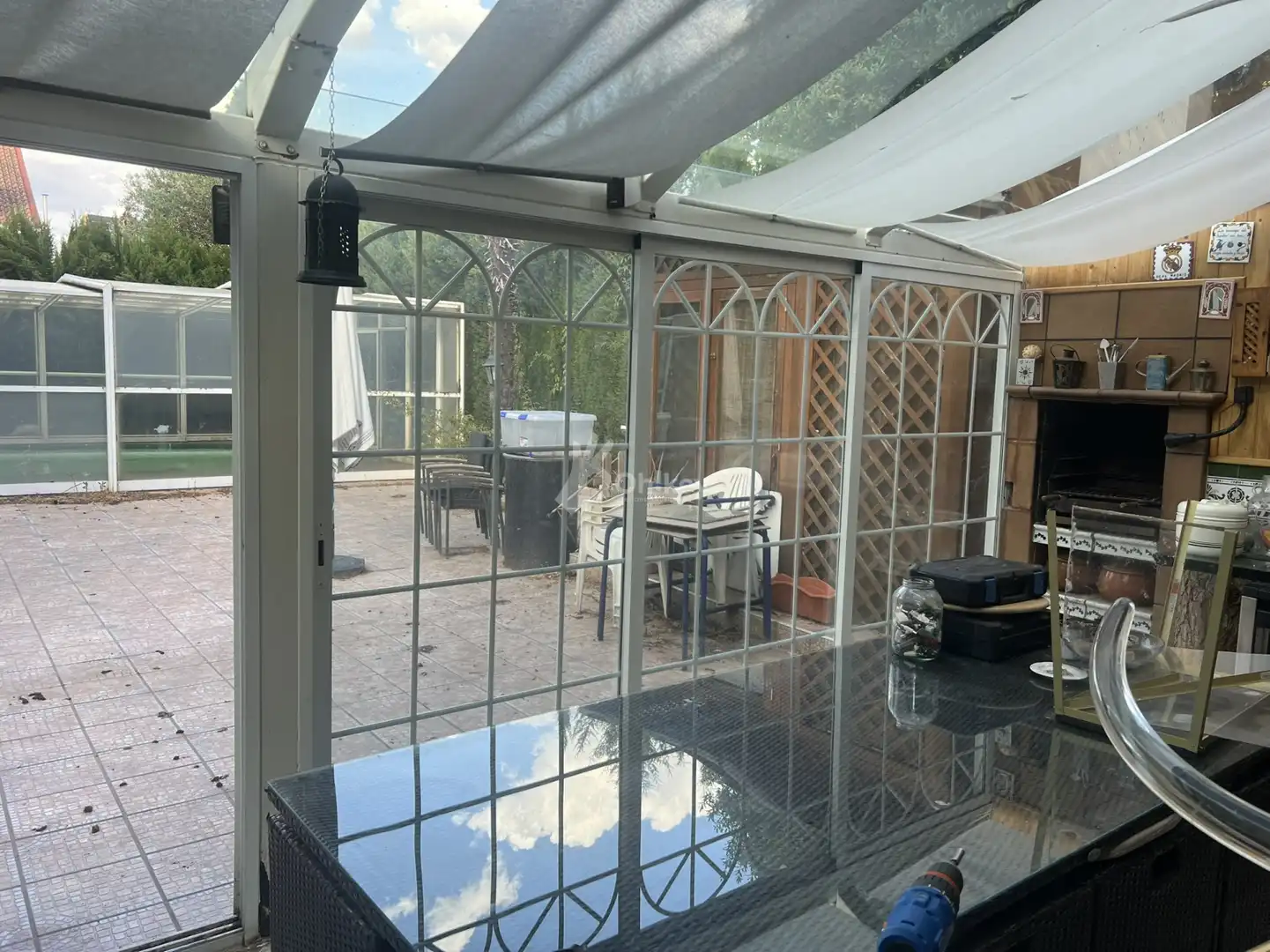 Terrassa de Casa adosada en venda en Rivas-Vaciamadrid amb Calefacció, Jardí privat i Piscina