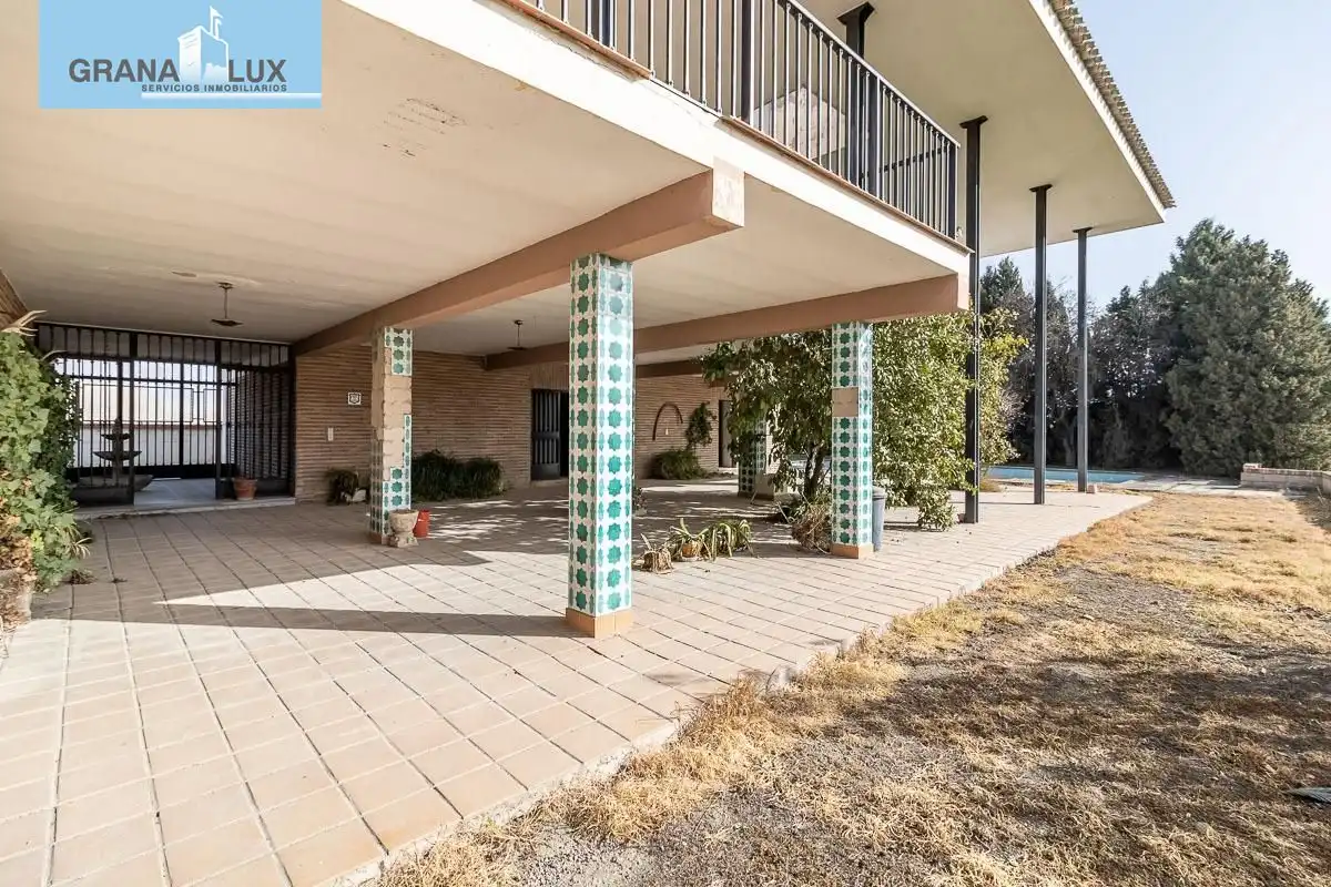 Casa rústica amb piscina en venda a Santa Fe, imagen 45