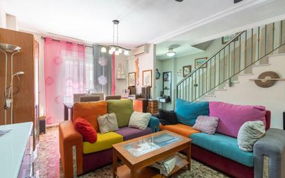 Living room of Single-family semi-detached for sale in Maracena  with Air Conditioner and Balcony