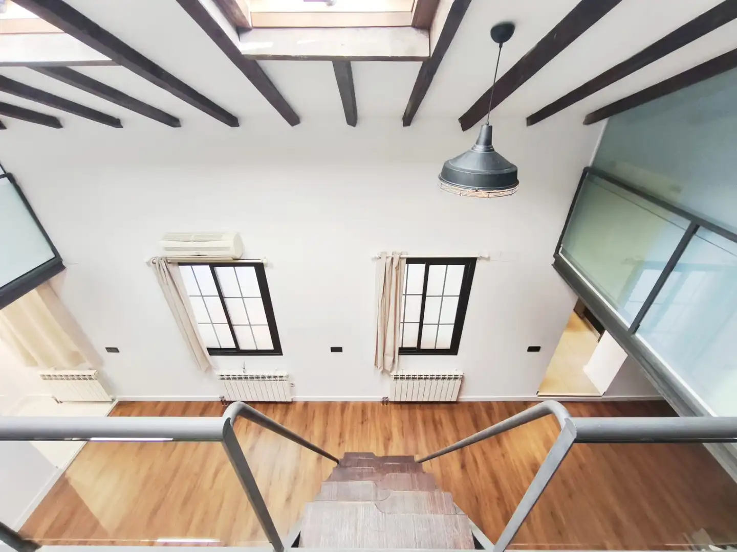 Loft zur Miete in Madrid mit Klimaanlage, Heizung und Parkett