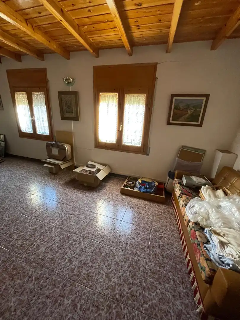 Sala de estar de Casa o chalet en venta en Alcolea de Cinca con Amueblado