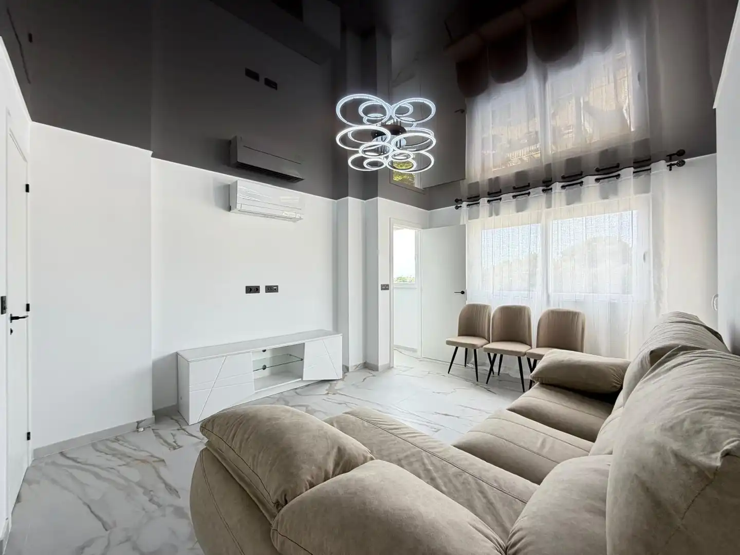 Sala d'estar de Apartament en venda en Orihuela amb Aire condicionat, Calefacció i Jardí privat
