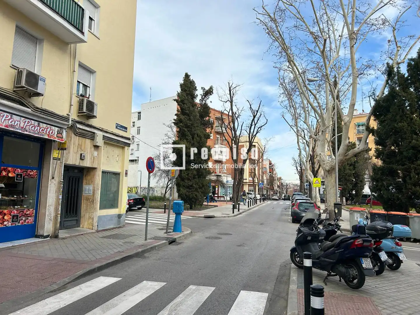Vista exterior de Piso en venta en Madrid