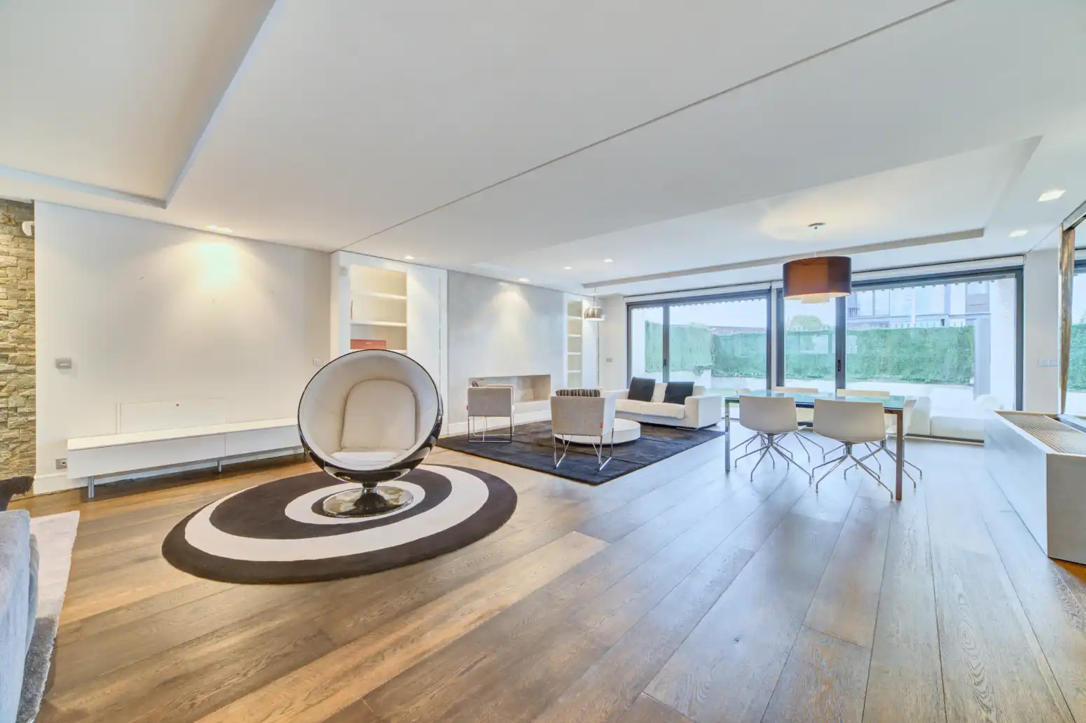 Sala de estar de Casa o chalet de alquiler en Zizur Mayor / Zizur Nagusia con Calefacción, Jardín privado y Parquet