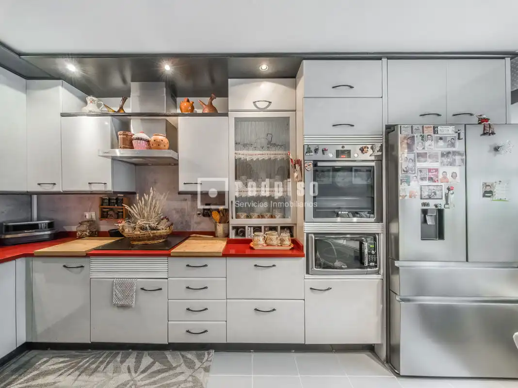 Cocina de Casa o chalet en venta en Alcorcón con Aire acondicionado, Calefacción y Jardín privado