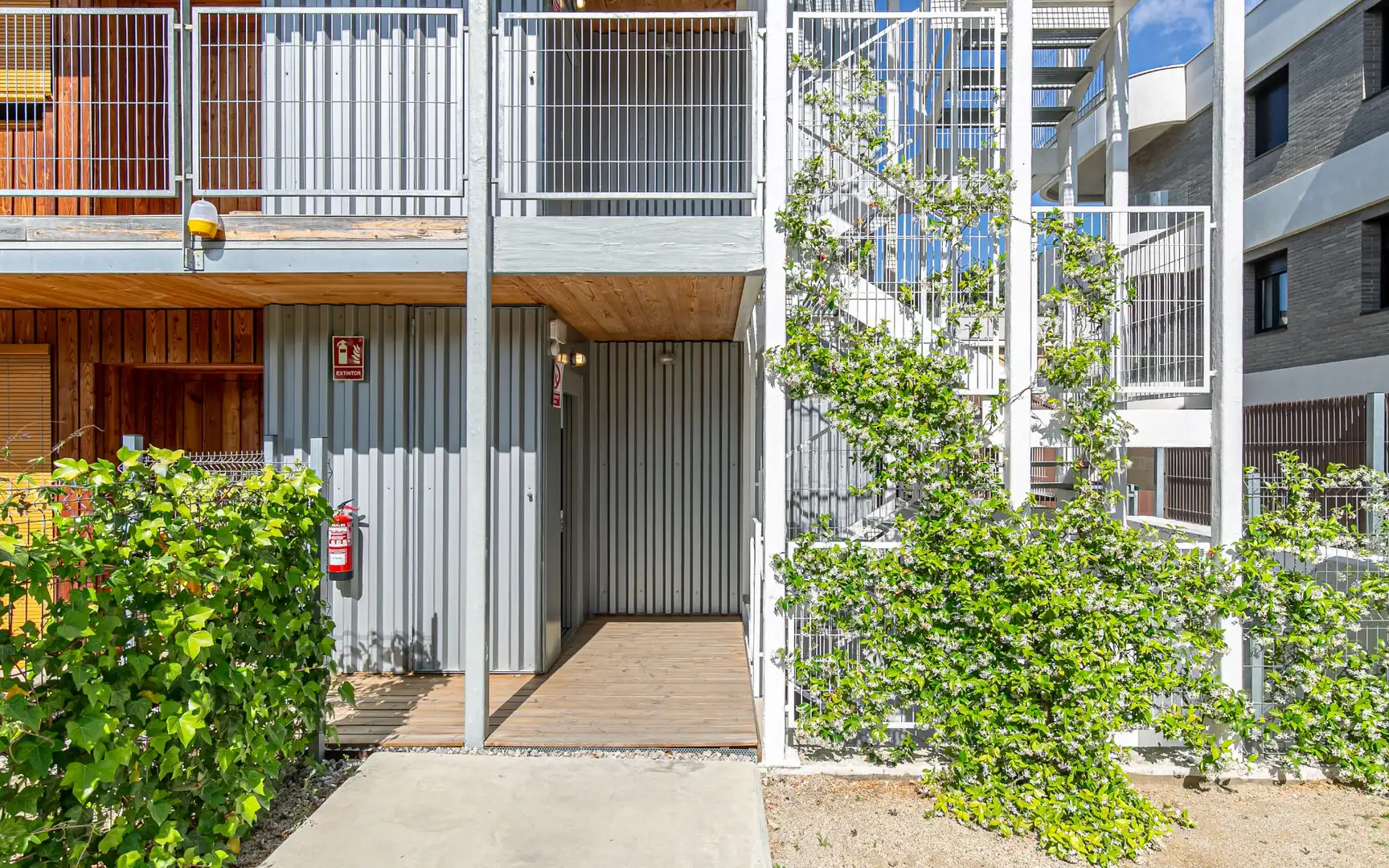 Vista exterior de Piso en venta en Dosrius con Calefacción, Jardín privado y Terraza