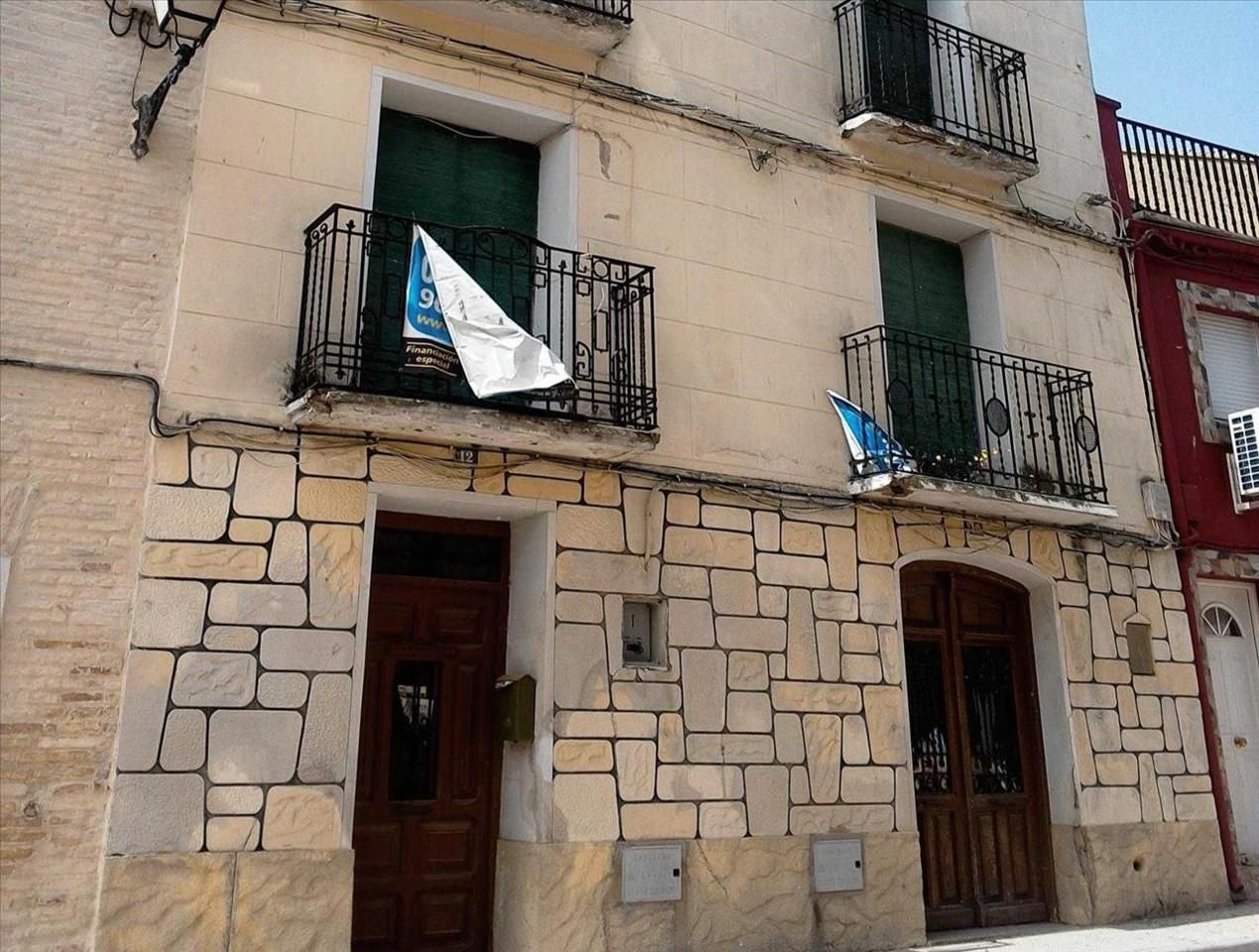 Vista exterior de Casa o xalet en venda en Pradilla de Ebro