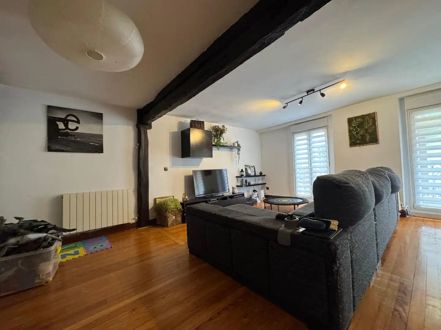 Living room of Flat for sale in Tolosa  with Heating, Furnished and Oven