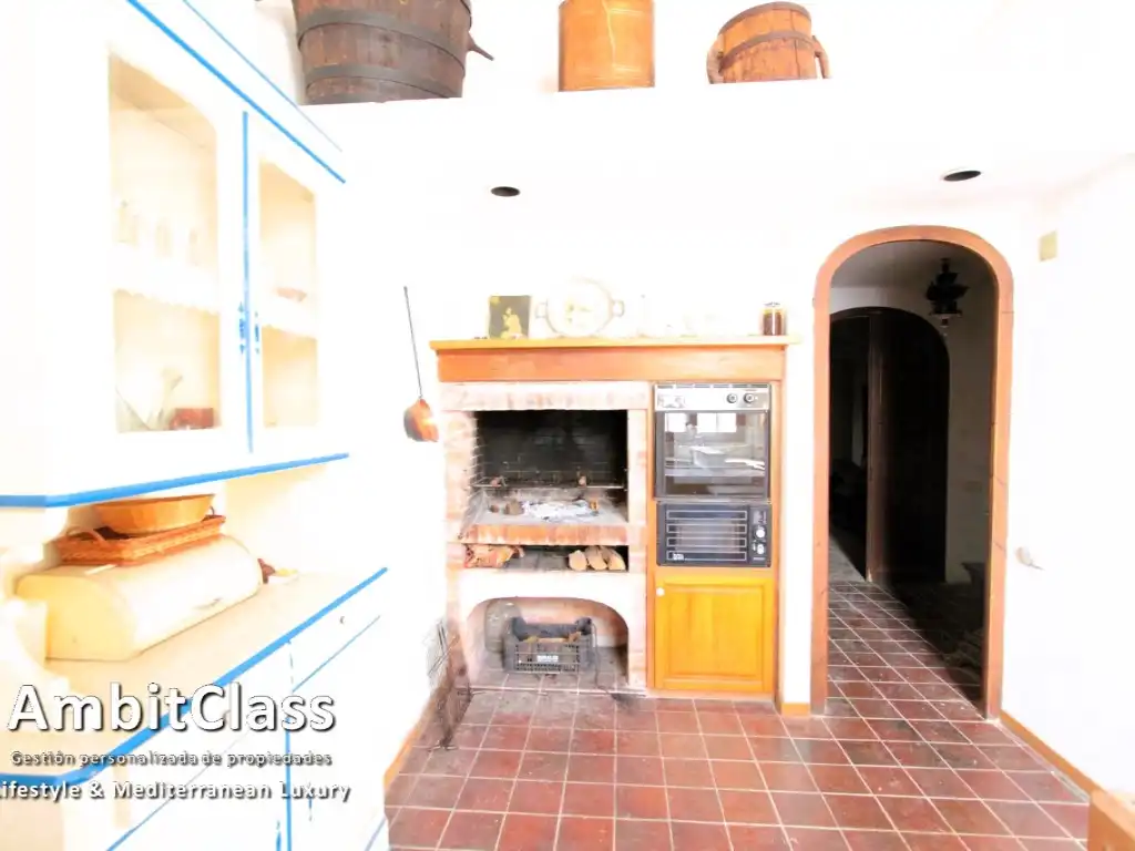 Cocina de Casa o chalet en venta en Llinars del Vallès con Jardín privado y Terraza