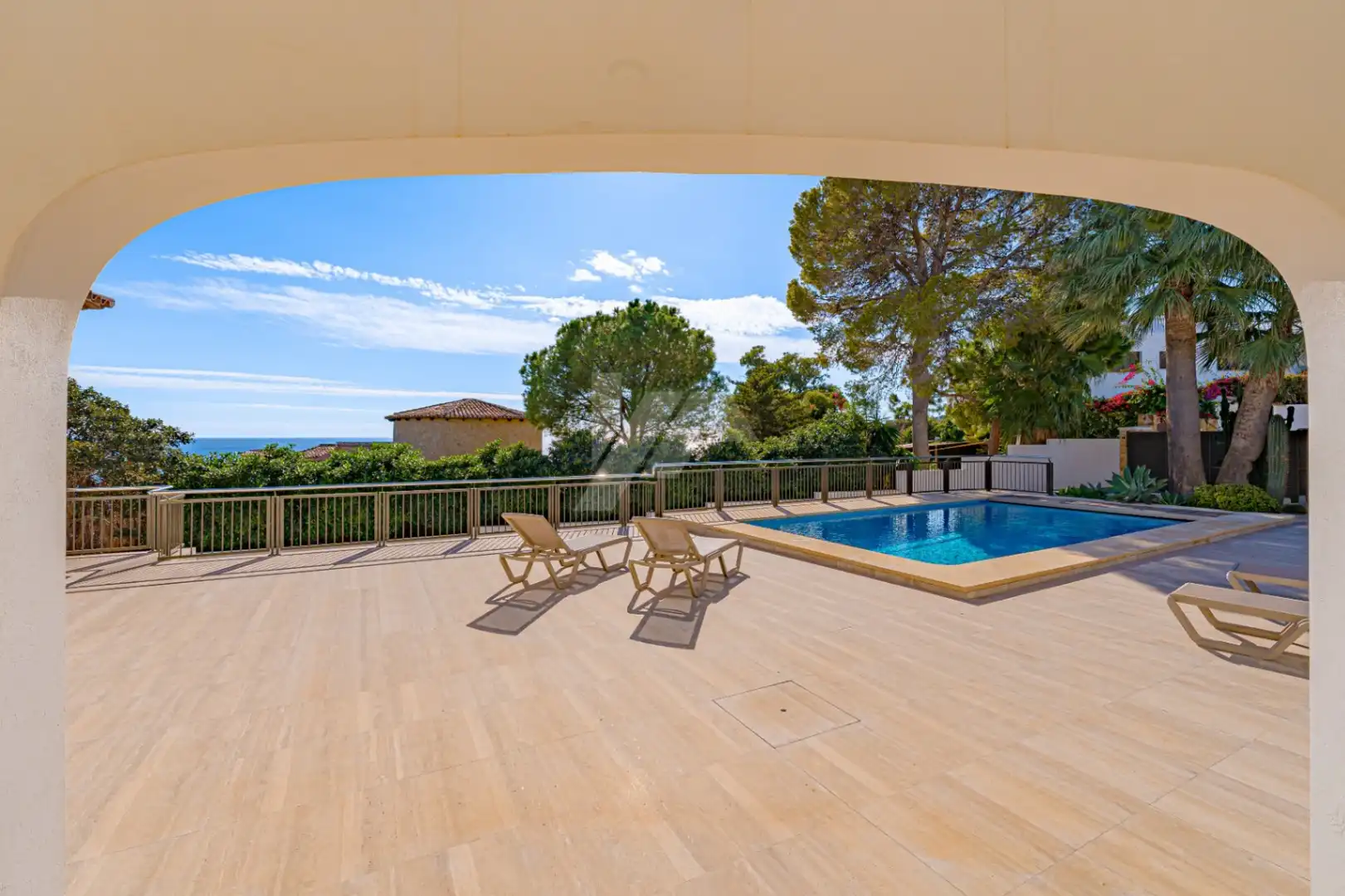 Jardí de Casa o xalet en venda en Moraira amb Aire condicionat, Calefacció i Jardí privat