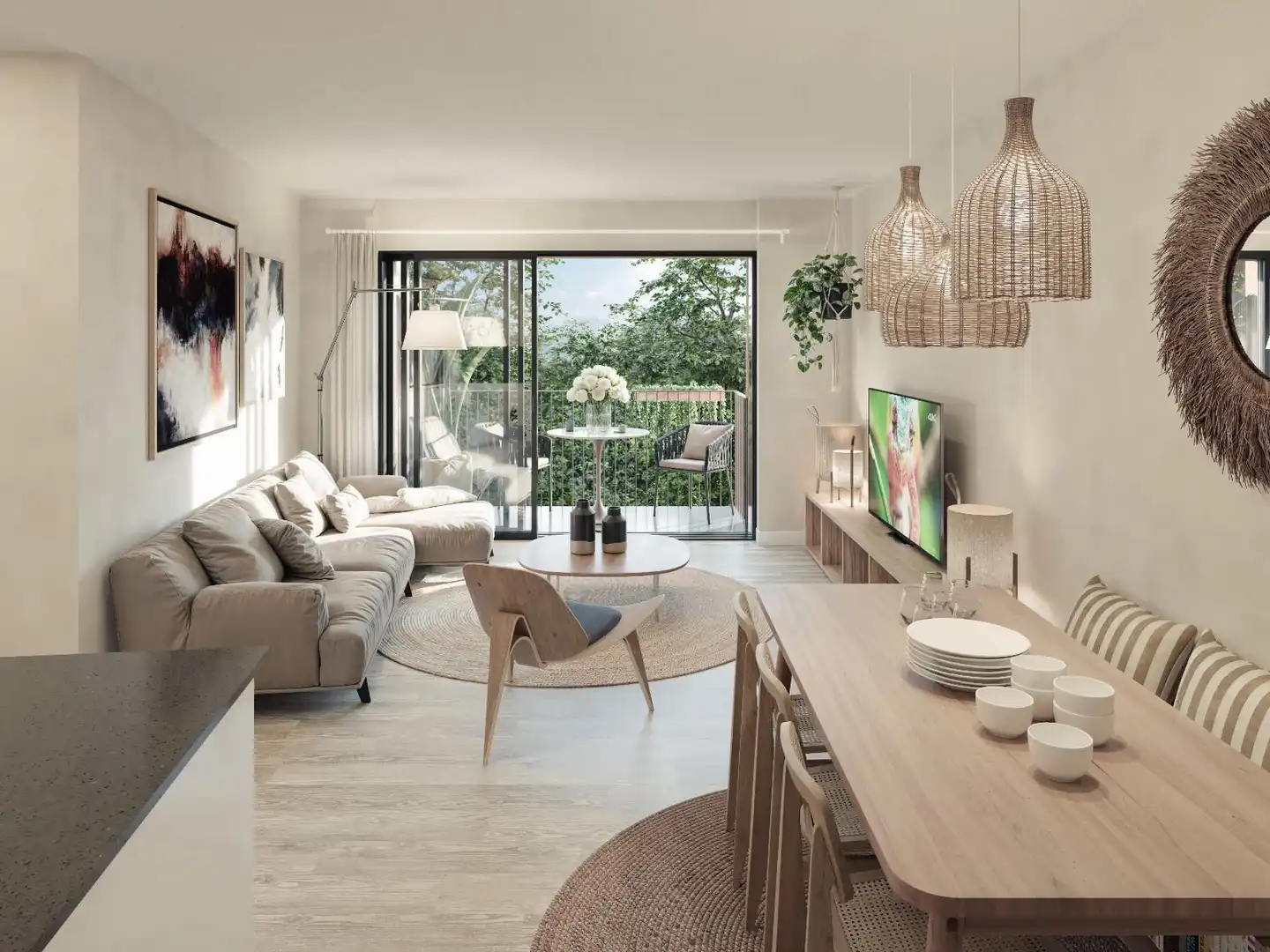 Sala d'estar de Dúplex en venda en Palafrugell amb Aire condicionat i Terrassa
