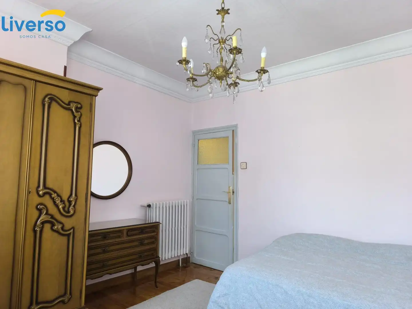 Bedroom of Flat for share in Burgos  with Heating, Terrace and Furnished