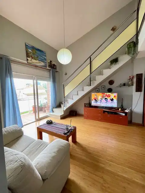 Sala de estar de Dúplex en venta en Sant Martí Sarroca con Calefacción, Terraza y Balcón