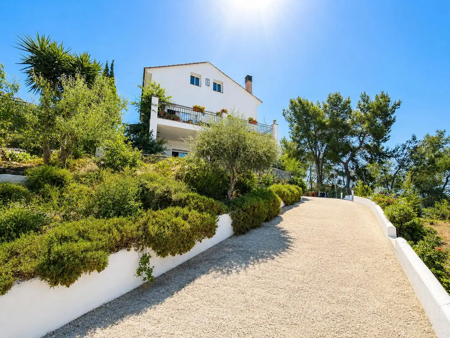 Vista exterior de Casa o xalet en venda en Olivella amb Calefacció, Jardí privat i Terrassa