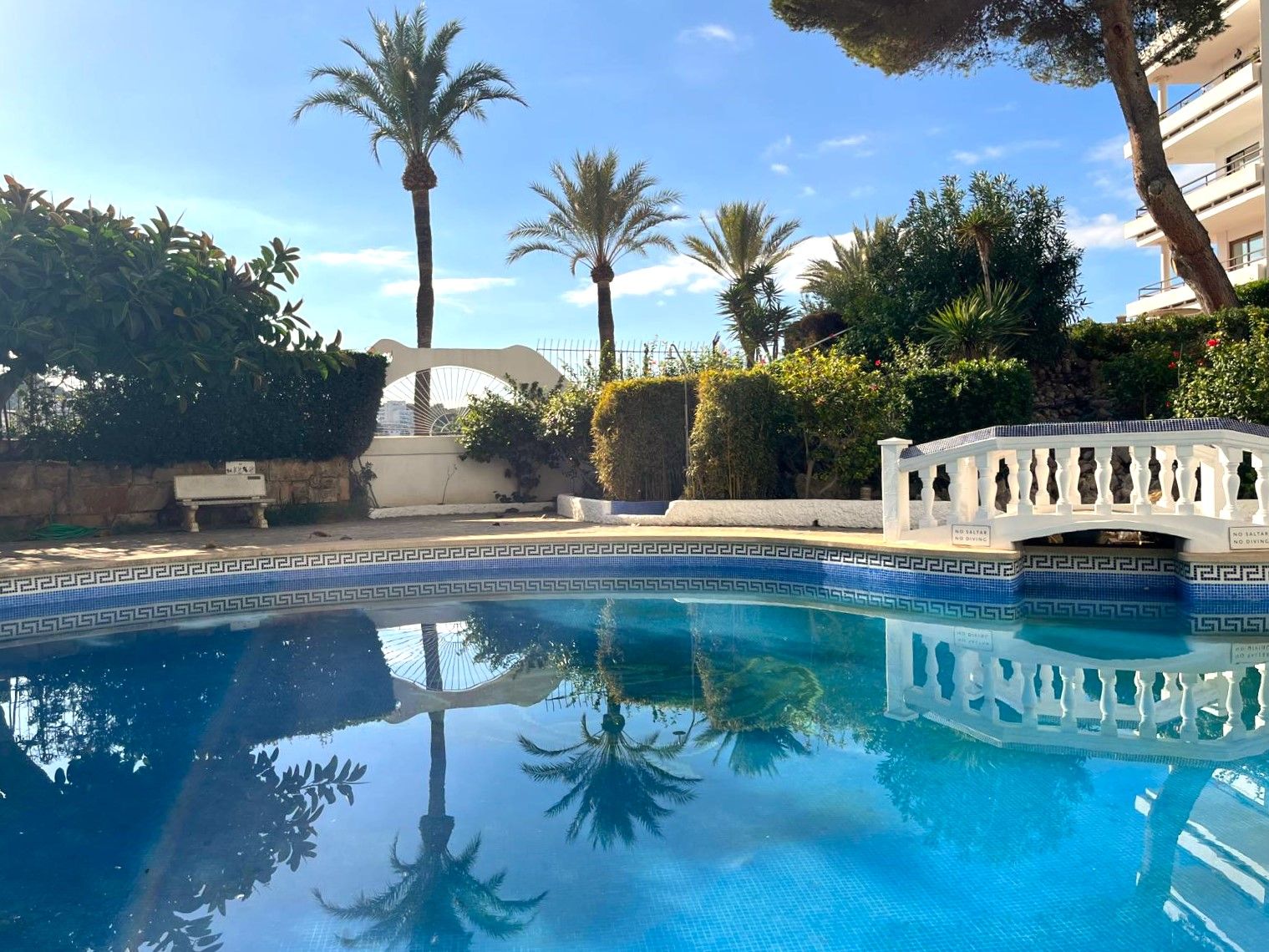 Piscina de Planta baixa de lloguer en Calvià amb Aire condicionat i Moblat