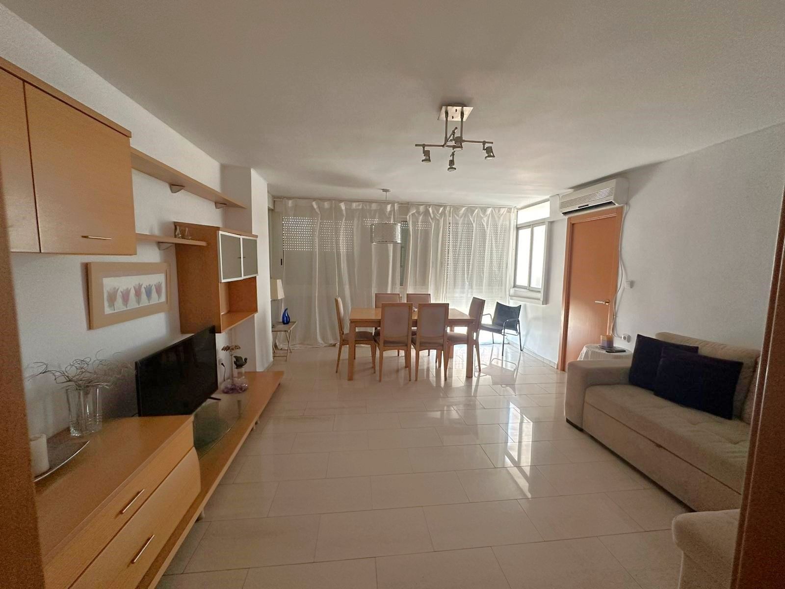 Living room of Flat to rent in  Murcia Capital  with Air Conditioner, Heating and Storage room