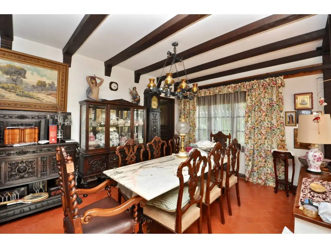 Comedor de Casa o chalet en venta en Lloret de Mar con Calefacción, Jardín privado y Terraza