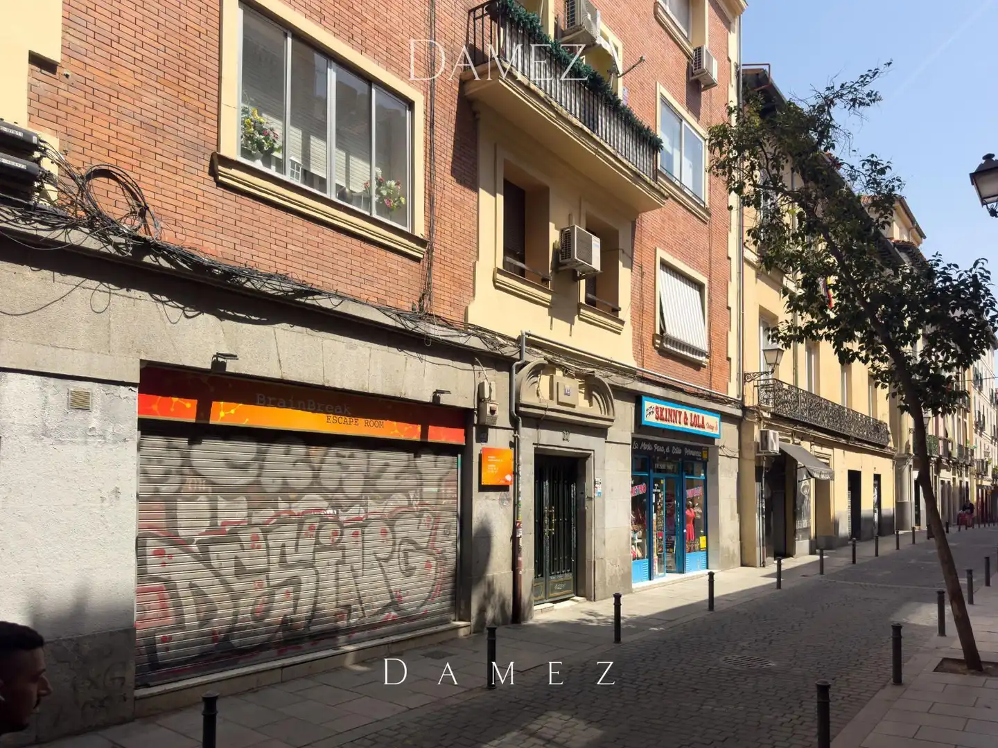 Vista exterior de Piso de alquiler en Madrid con Aire acondicionado, Calefacción y Amueblado