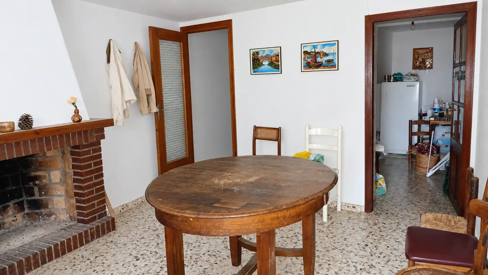 Menjador de Casa adosada en venda en Torre del Compte, Teruel