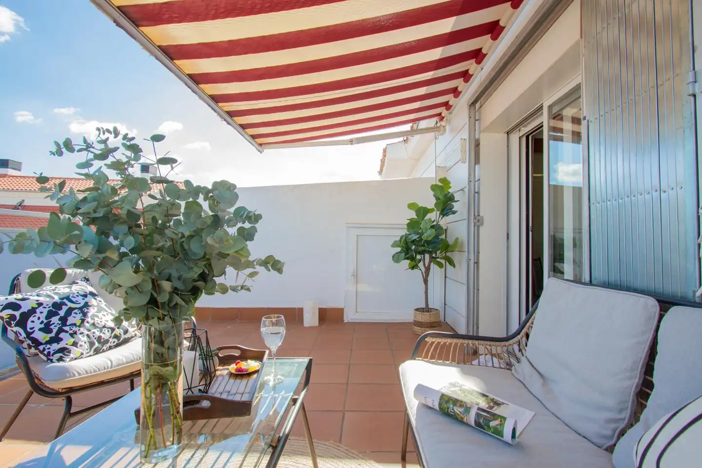Terraza de Ático en venta en Ansoáin / Antsoain con Calefacción, Terraza y Amueblado